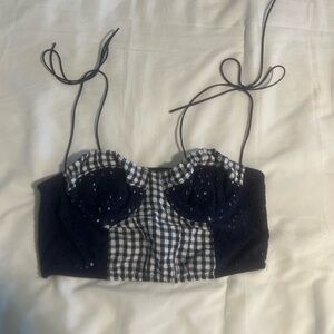 Urban Outfitters gingham top